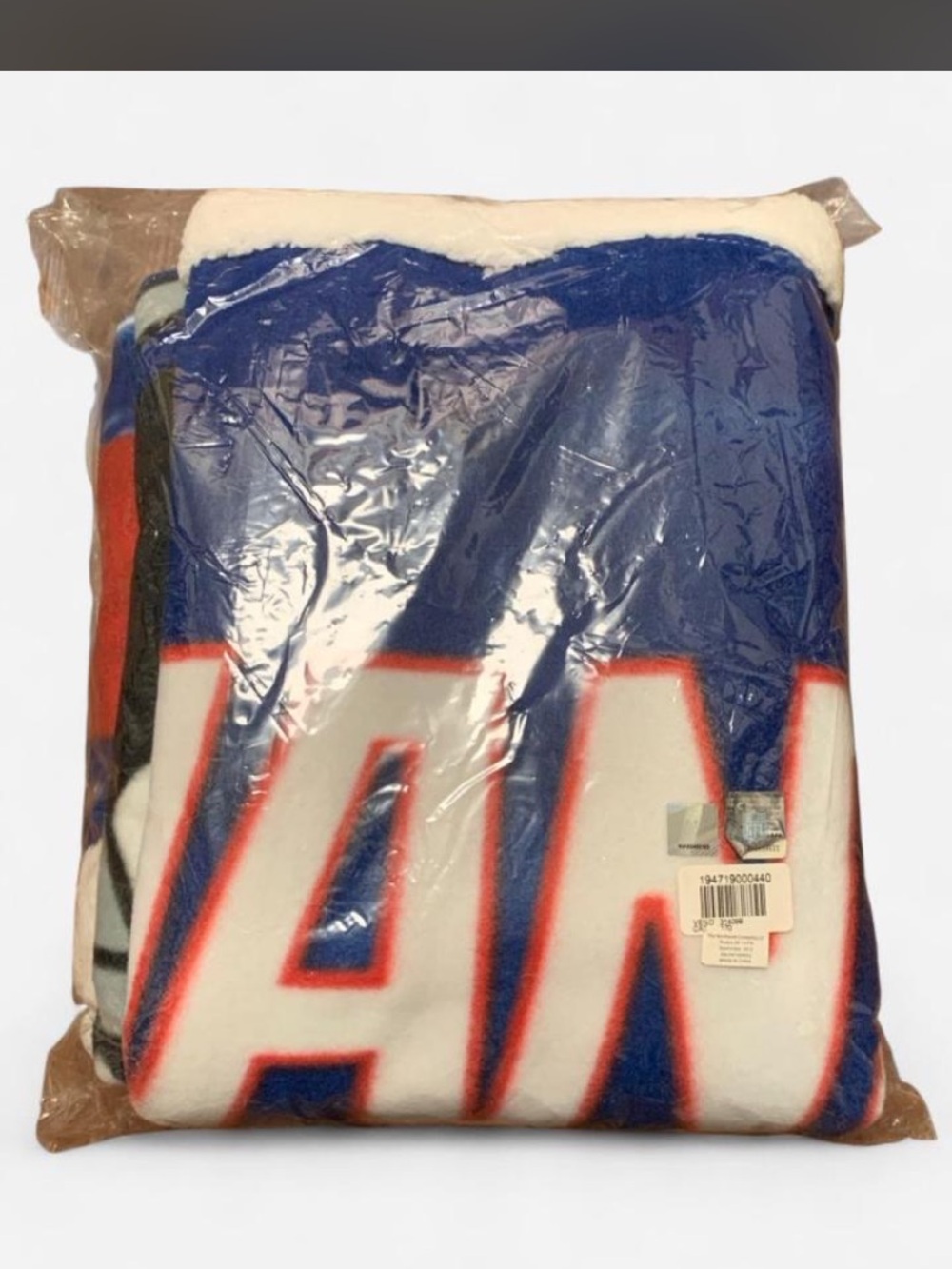 Authentic NFL Giants Fleece Blanket